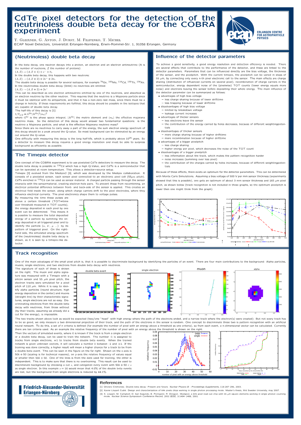 Cdte Pixel Detectors for the Detection of the Neutrinoless Double Beta Decay for the COBRA Experiment T