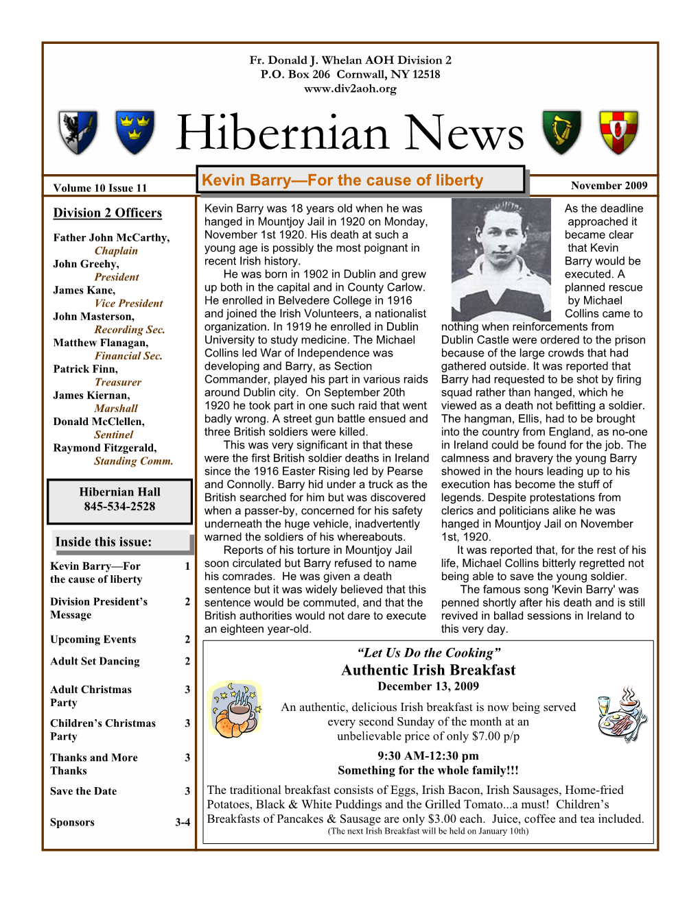 Hibernian News