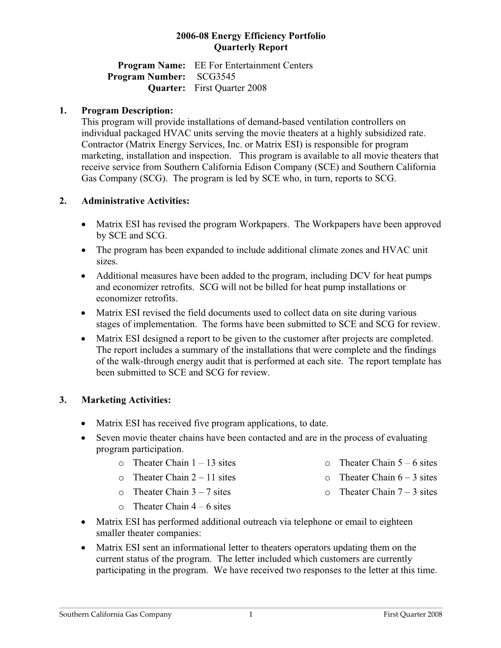 Program Implementer Name s1