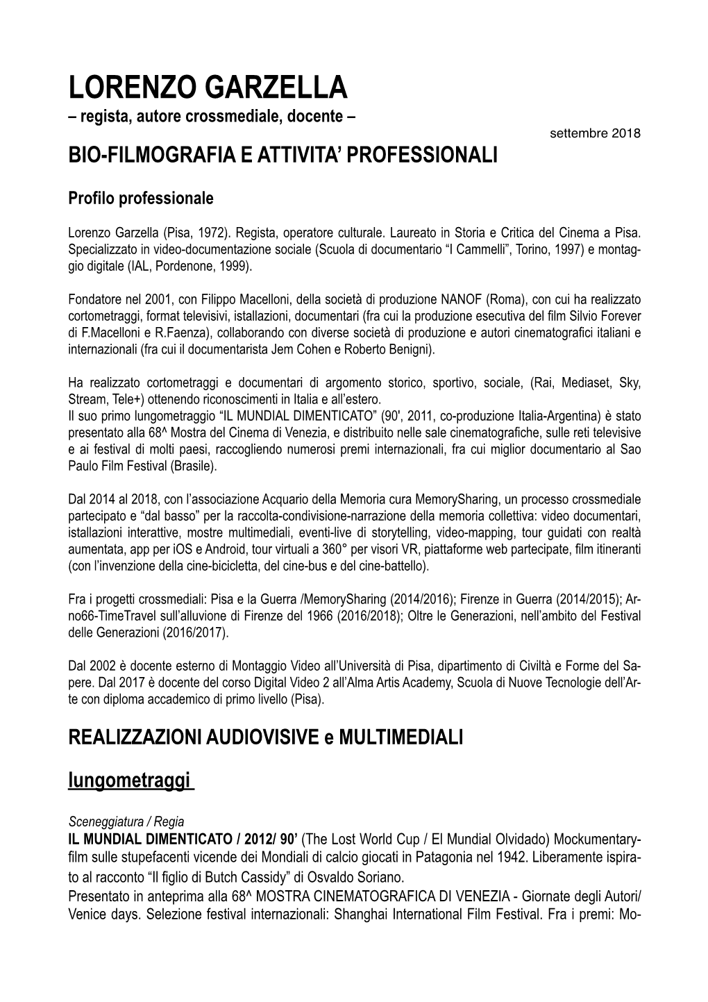 GARZ CV BIO FILMOGRAFIA Mar2018.Pages