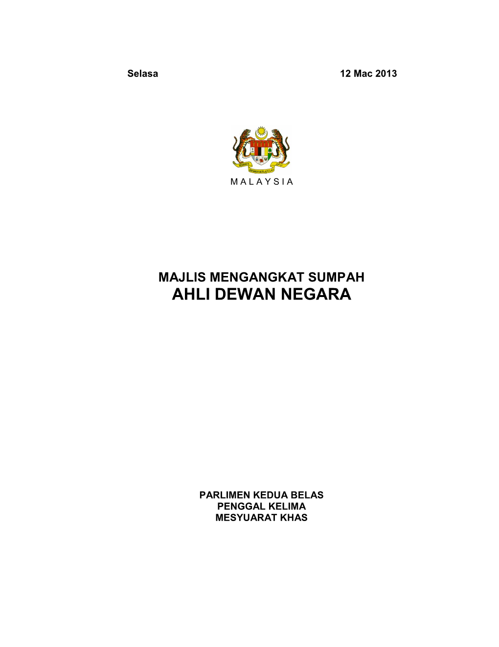 Ahli Dewan Negara