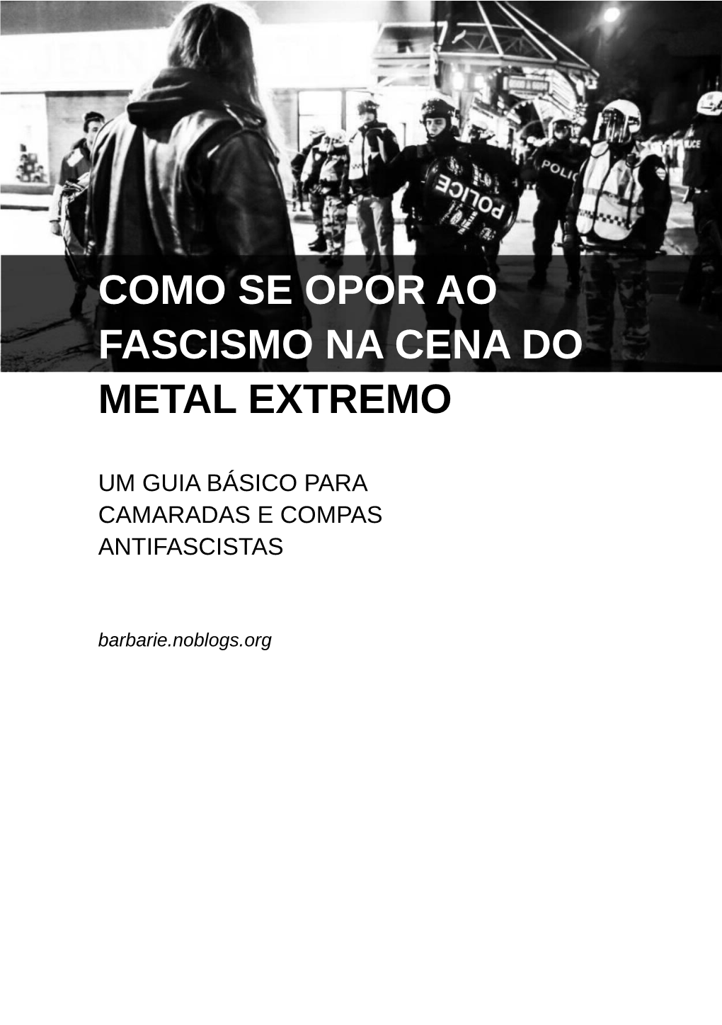 Como Se Opor Ao Fascismo Na Cena Do Metal Extremo