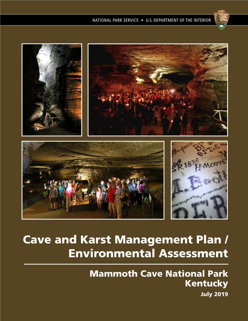 Cave and Karst Management Plan / Environmental Assessment