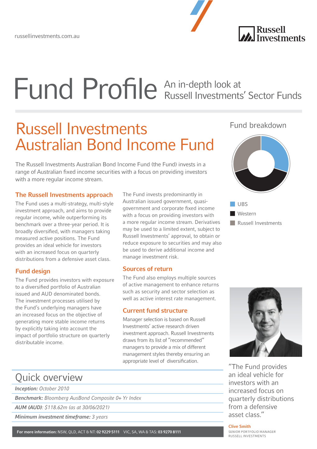 Russell Investments Australian Bond Income Fund