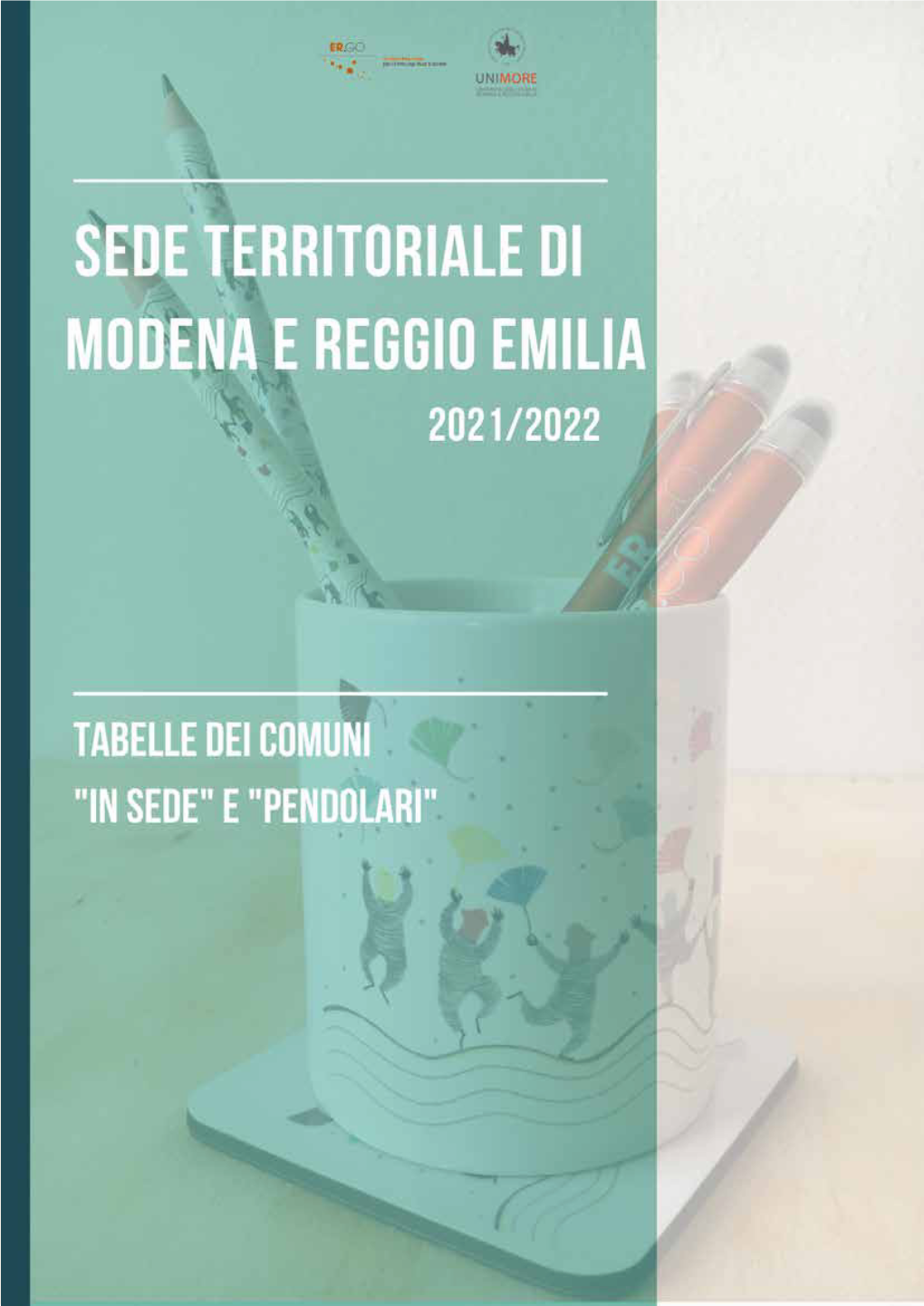 Tabelle Comuni “In Sede” E “Pendolari”