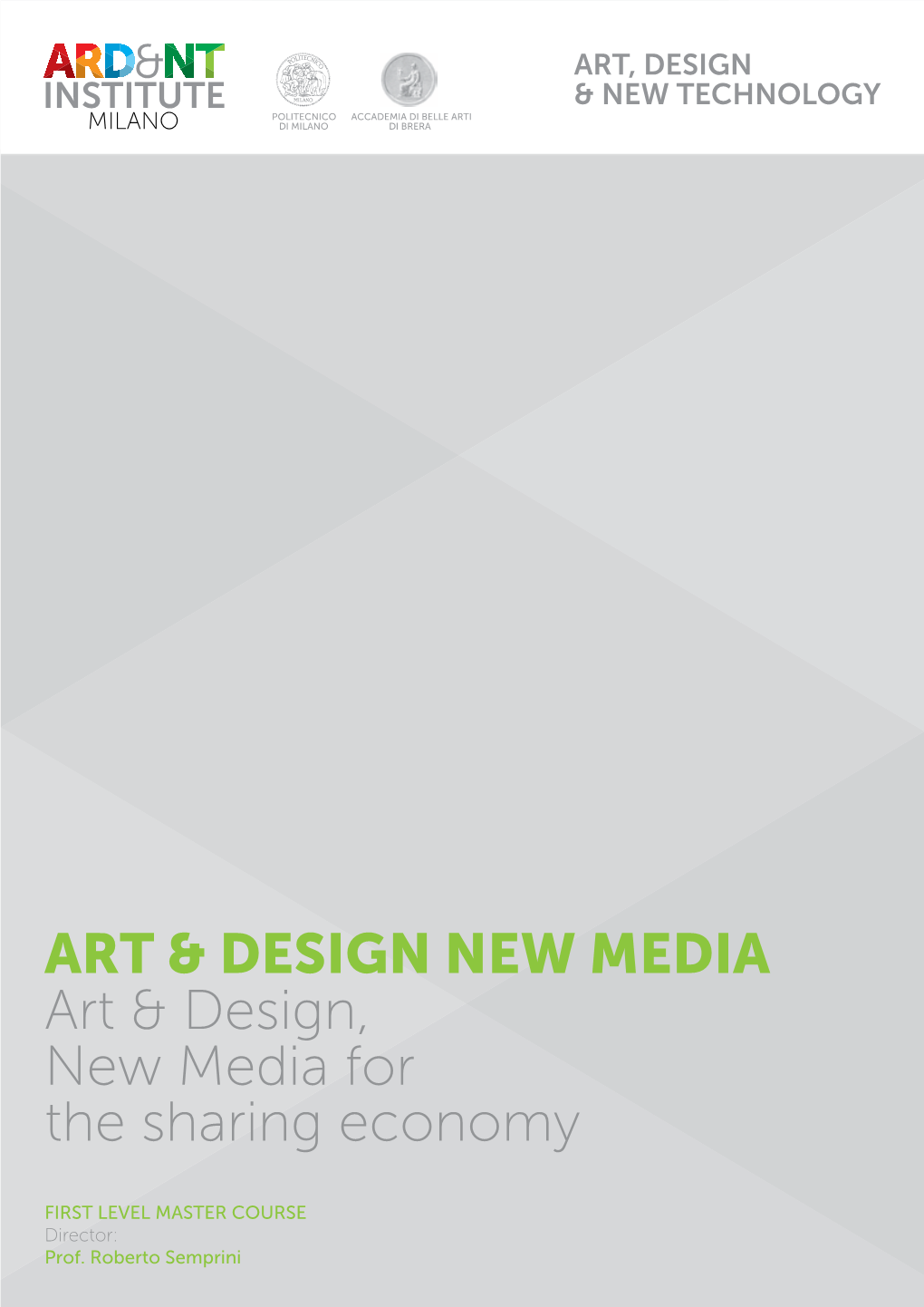 ART & DESIGN NEW MEDIA Art & Design, New
