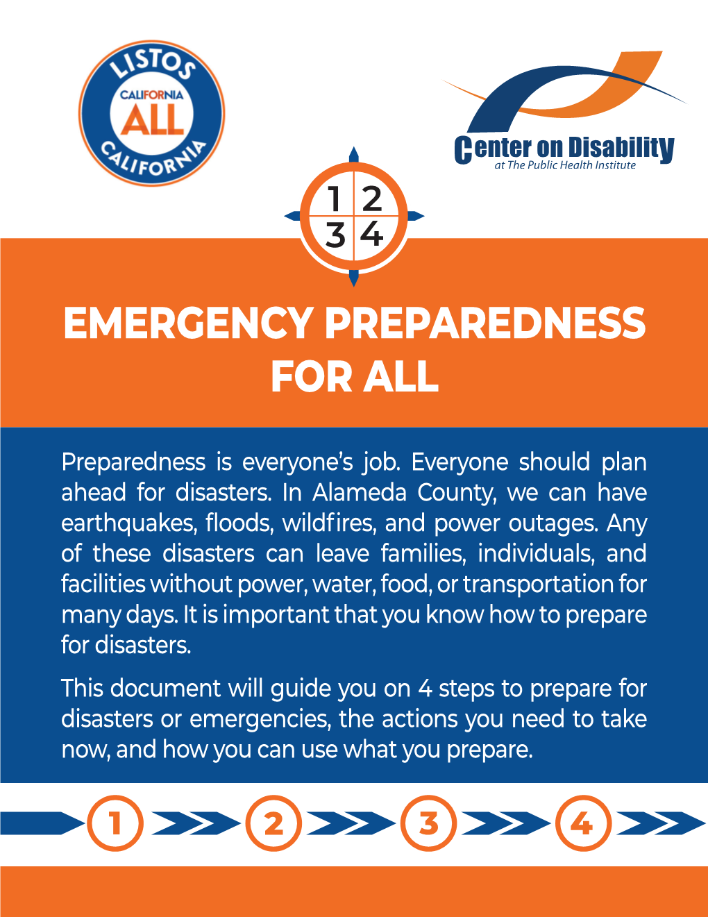 4 Steps: Emergency Preparedness For