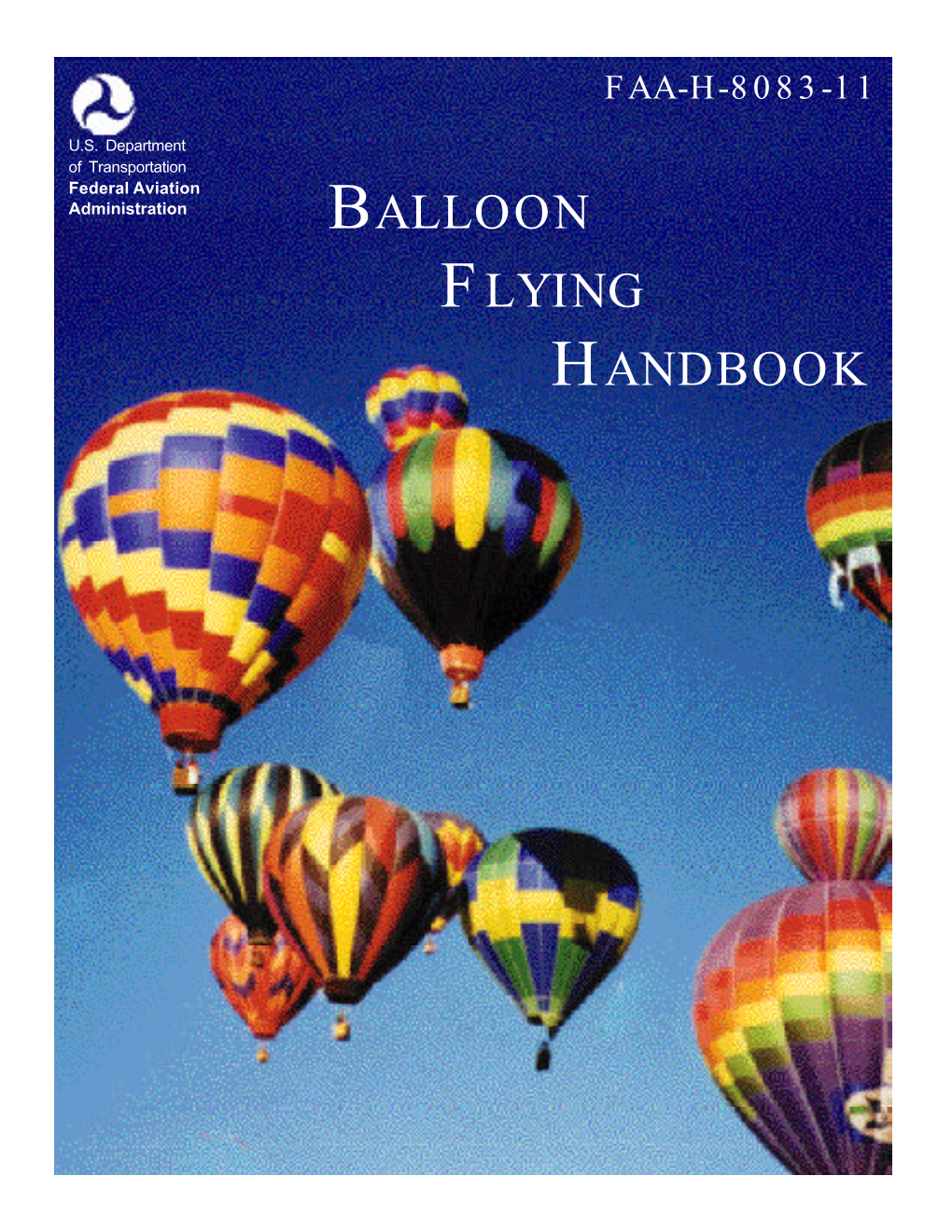 FAA-H-8083-11, Balloon Flying Handbook