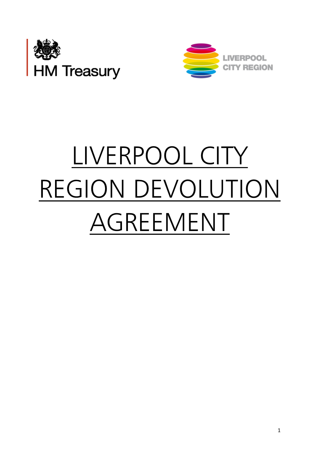 Liverpool City Region Devolution Agreement