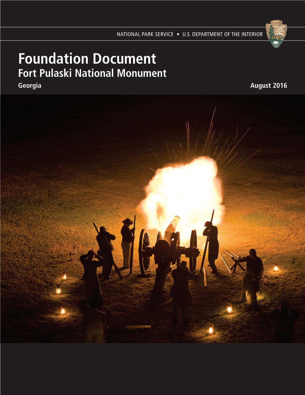 Foundation Document Fort Pulaski National Monument Georgia August 2016 Foundation Document