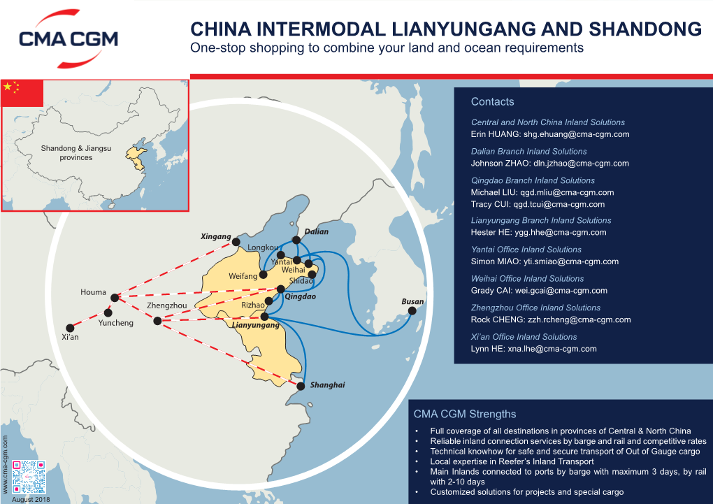 China (Lianyungang and Shandong) Intermodal Solutions