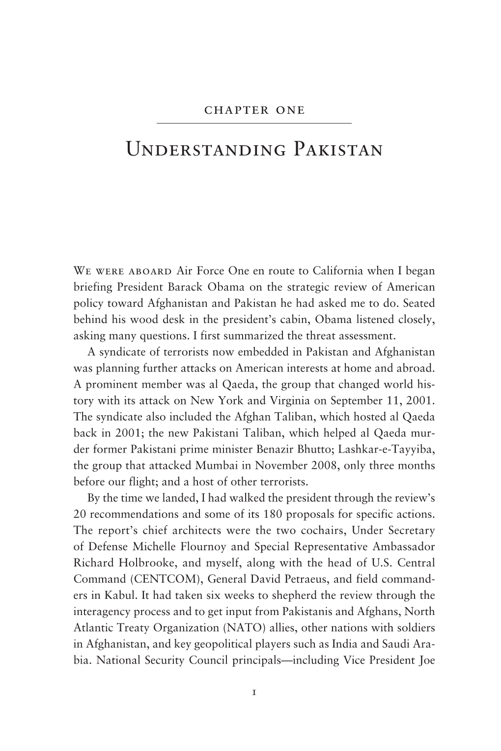 Understanding Pakistan