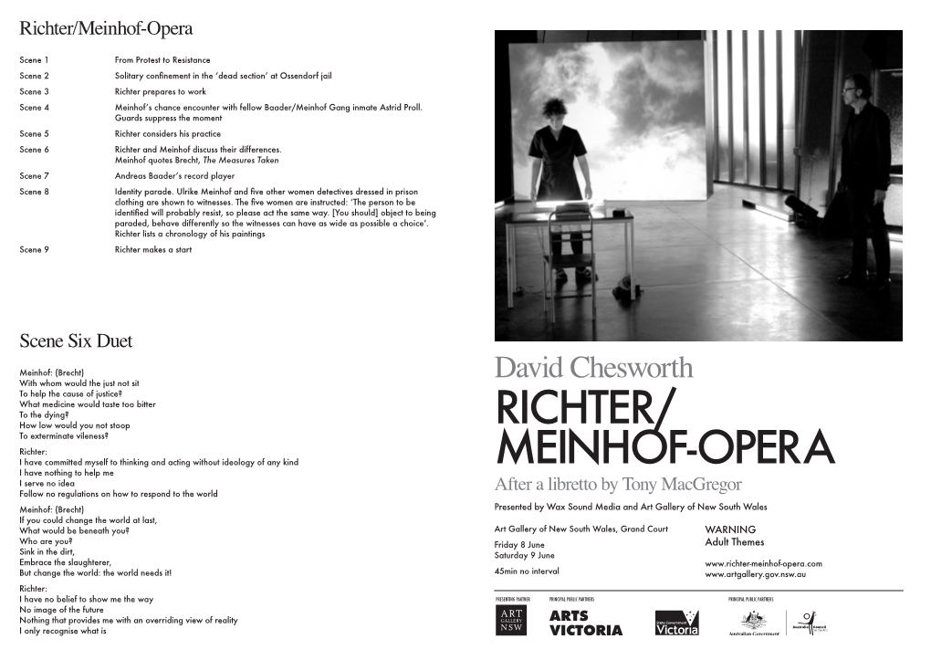 Richter/ Meinhof-Opera