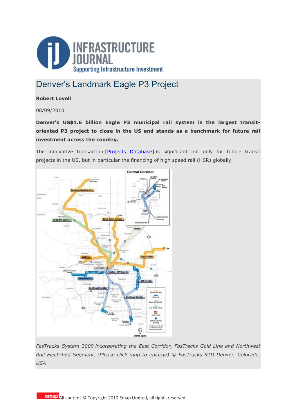 Denver's Landmark Eagle P3 Project