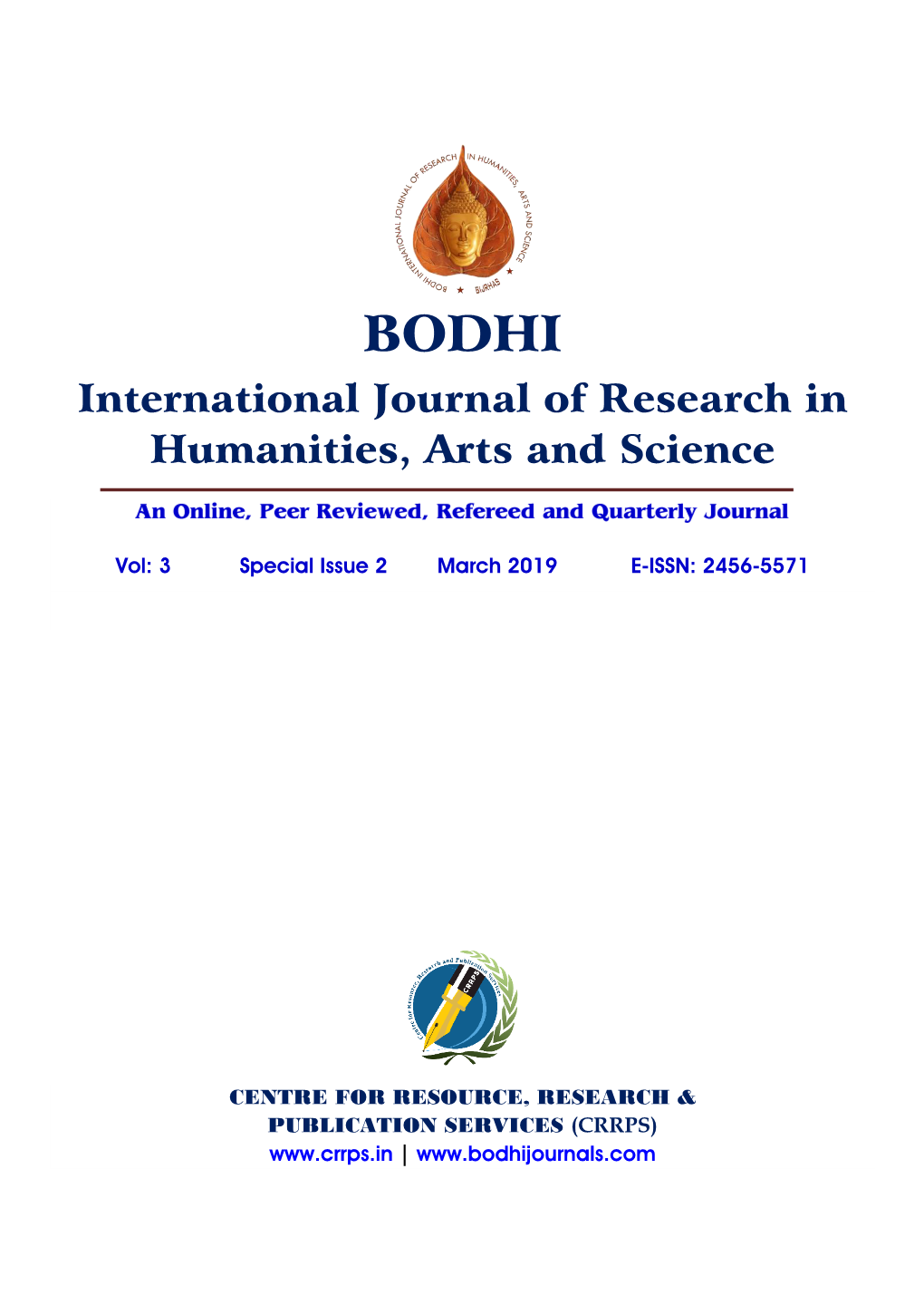 BODHI International Journal of Research in Humanities, Arts and Science