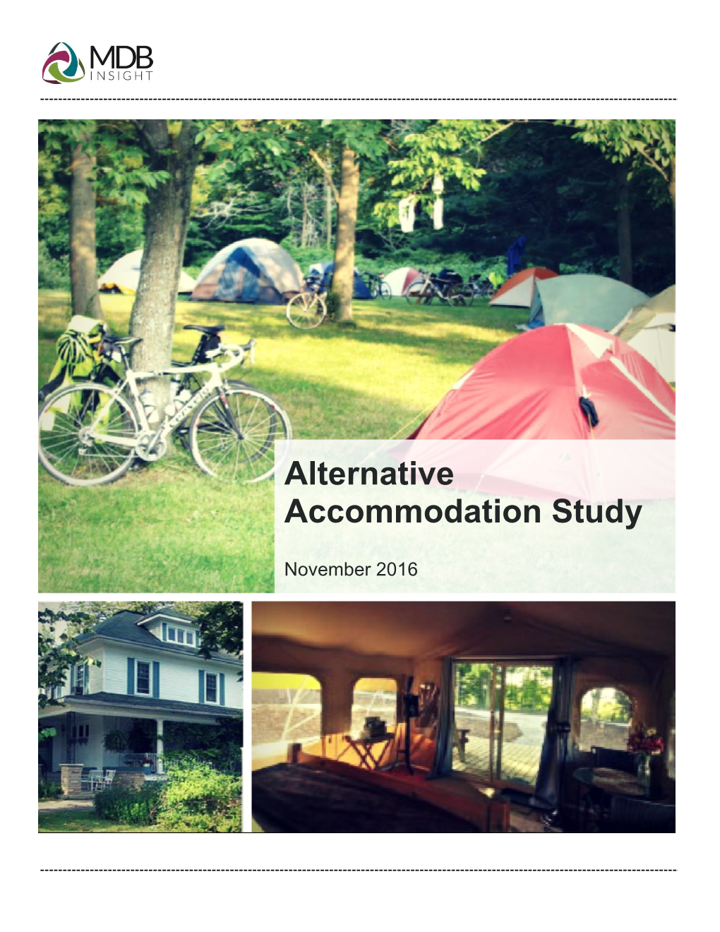 Alternative Accommodation Study