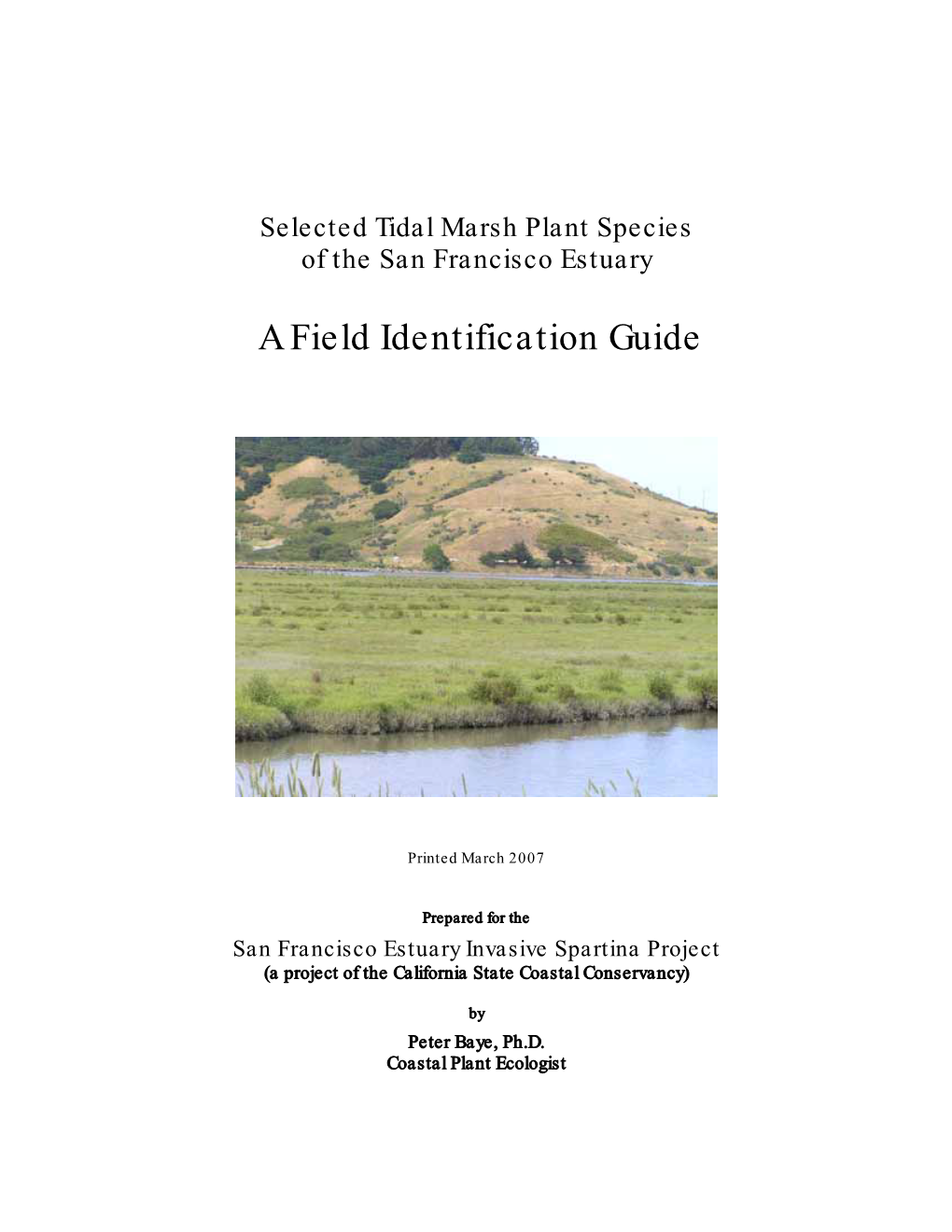 A Field Identification Guide