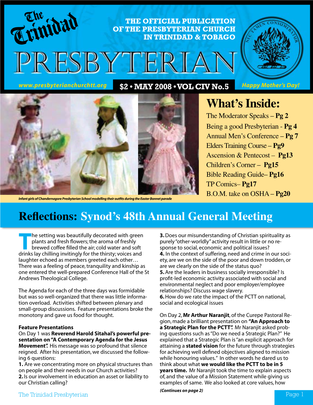 The Trinidad Presbyterian