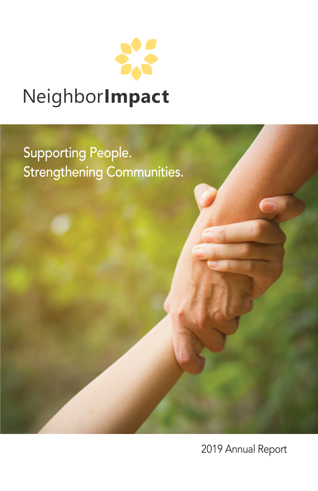 Supporting People. Strengthening Communities