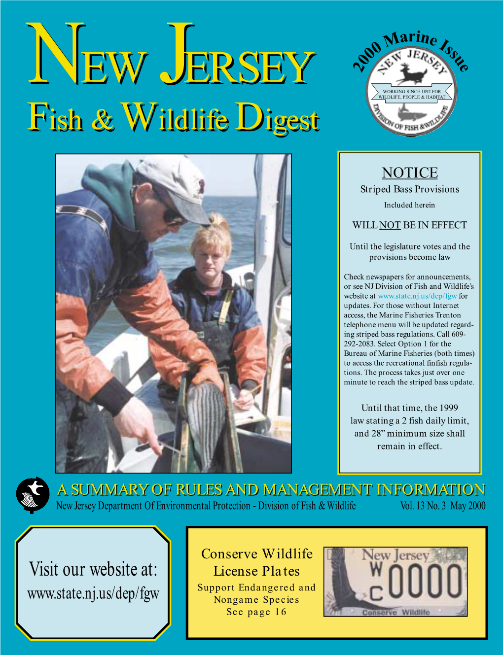 New Jersey Marine Digest 2000