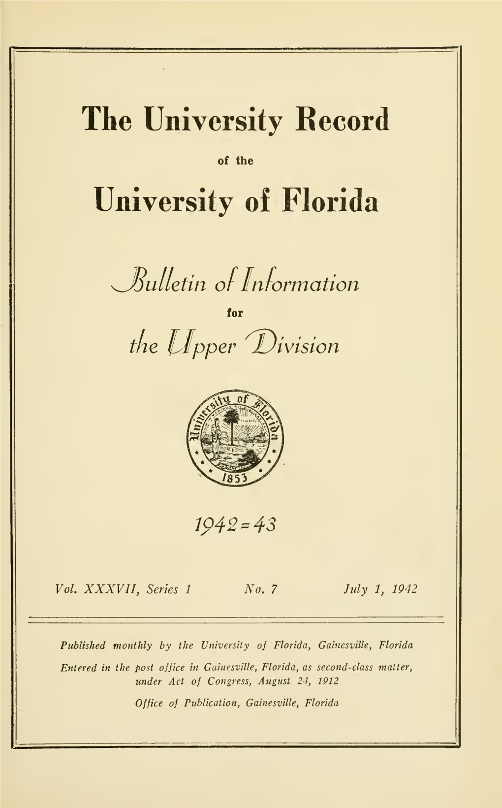 University Record