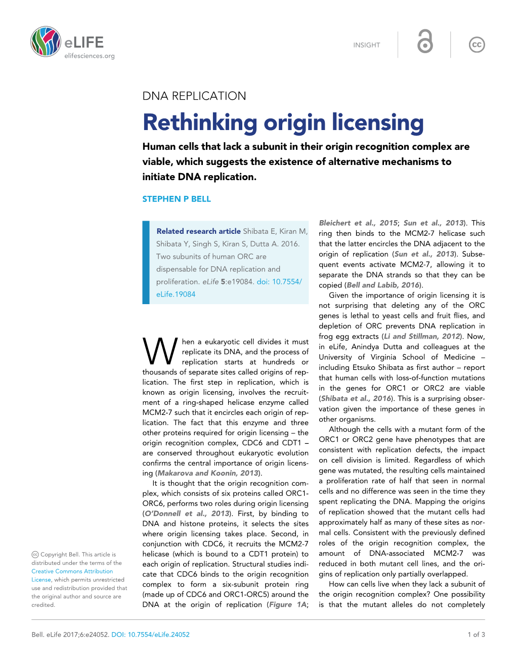 Rethinking Origin Licensing