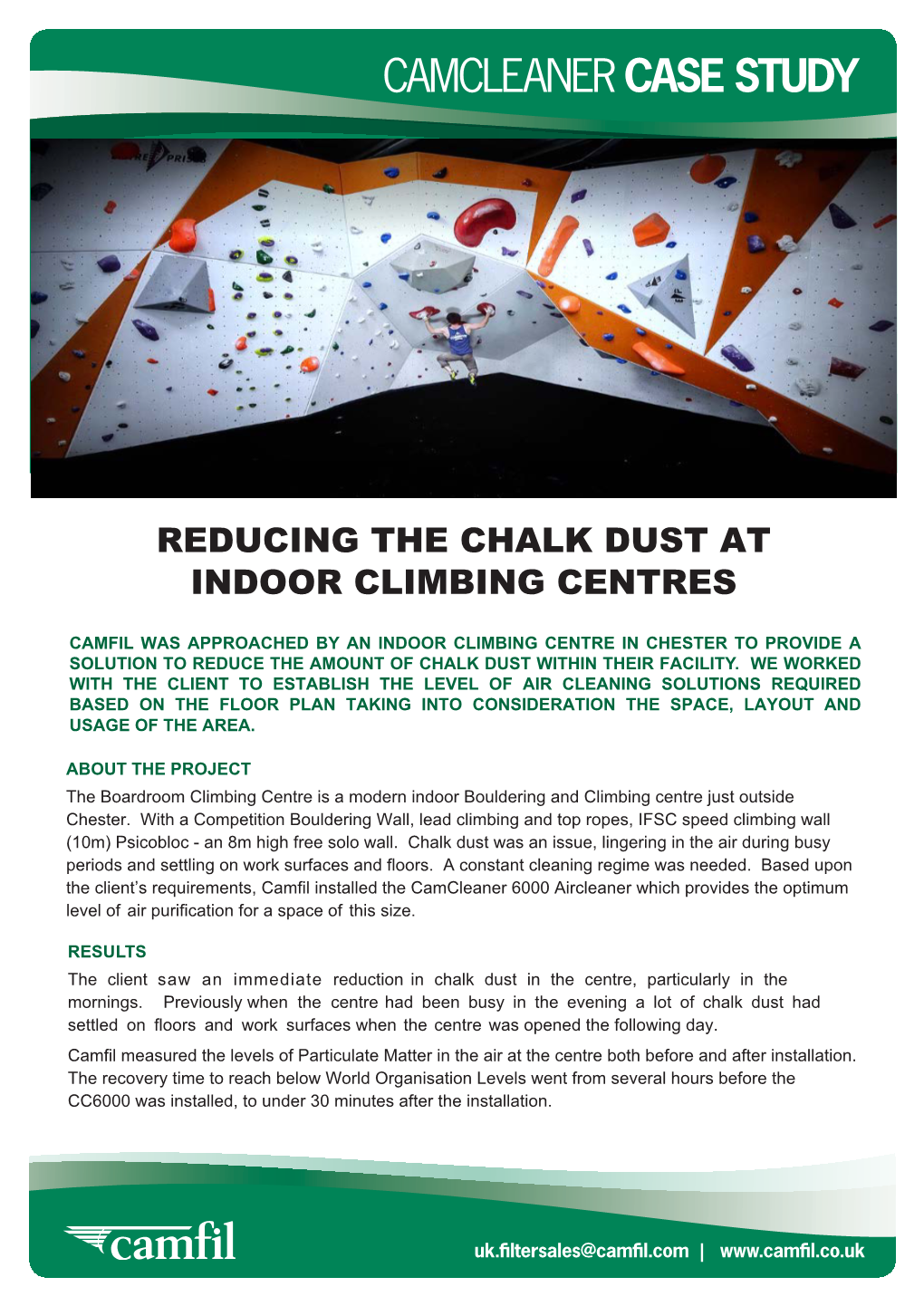 Pdf Case Studies Climbing Wall Case Study