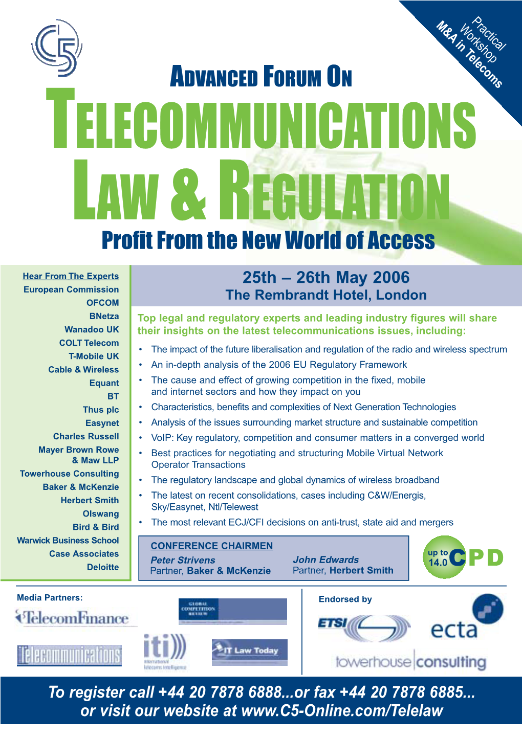 Telecommunications Law & Regulation