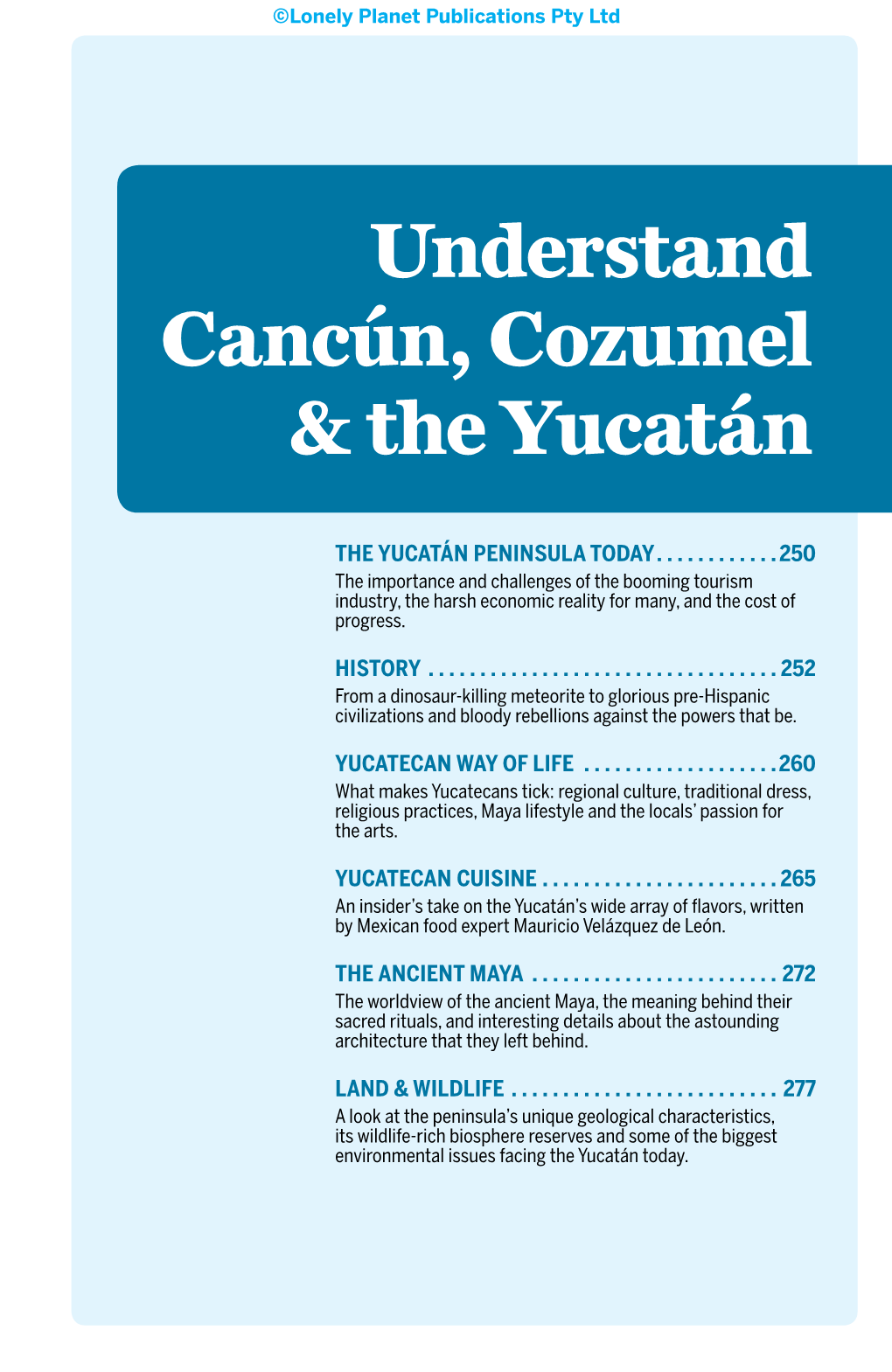 Understand Cancún, Cozumel & the Yucatán