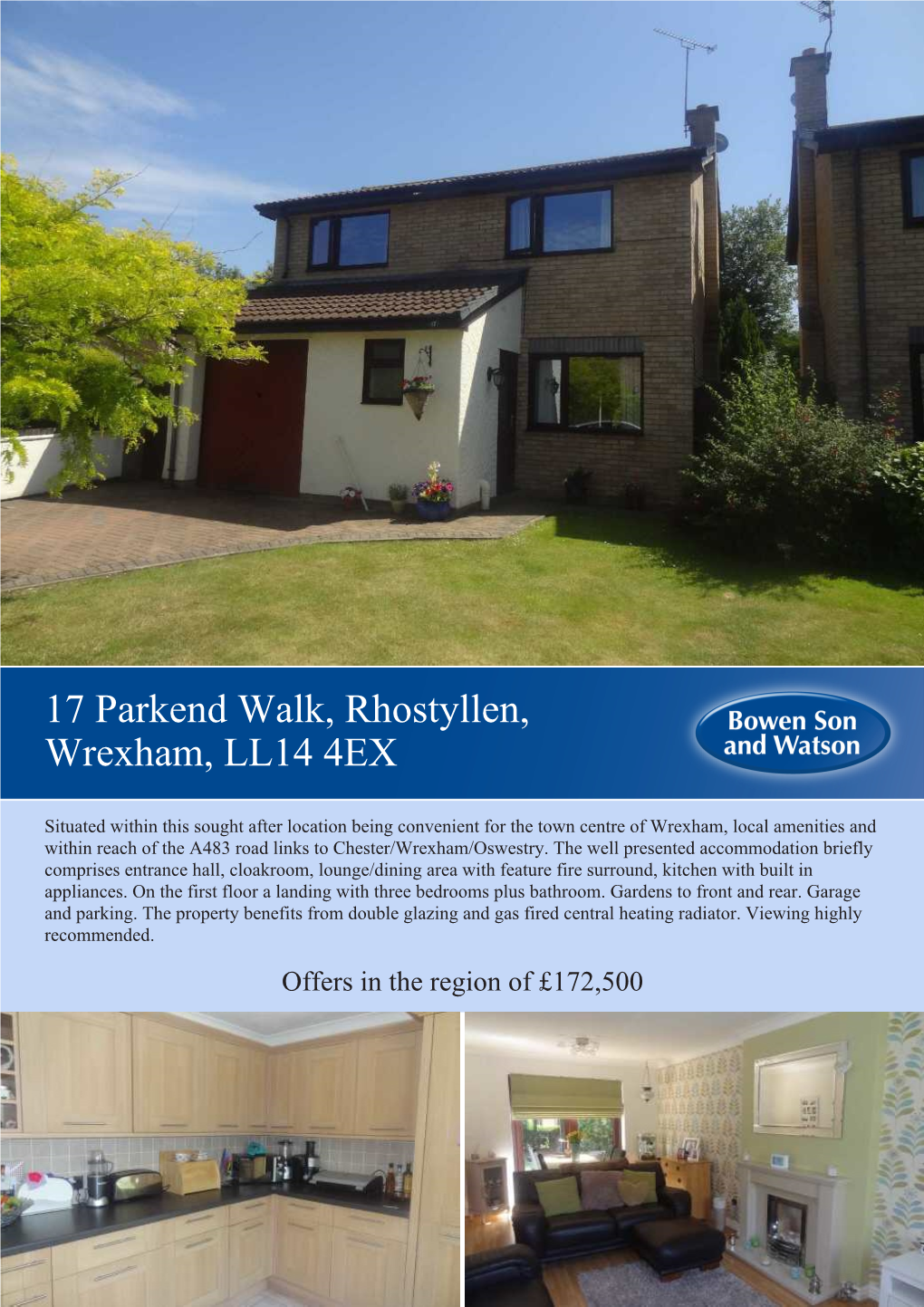 17 Parkend Walk, Rhostyllen, Wrexham, LL14 4EX