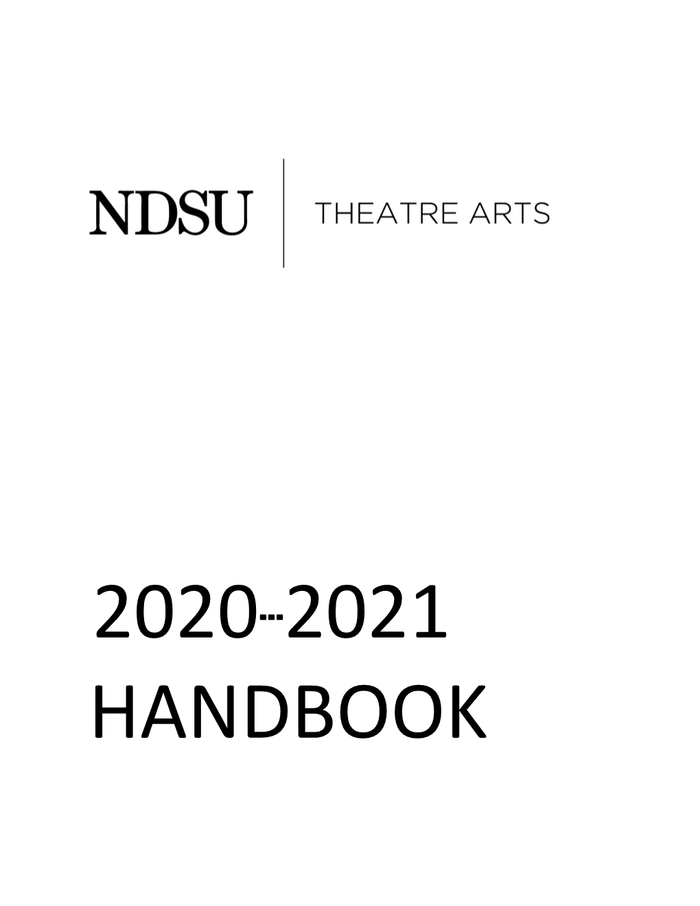 Theatre Handbook