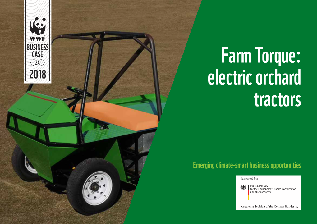 Farm Torque: Electric Orchard Tractors