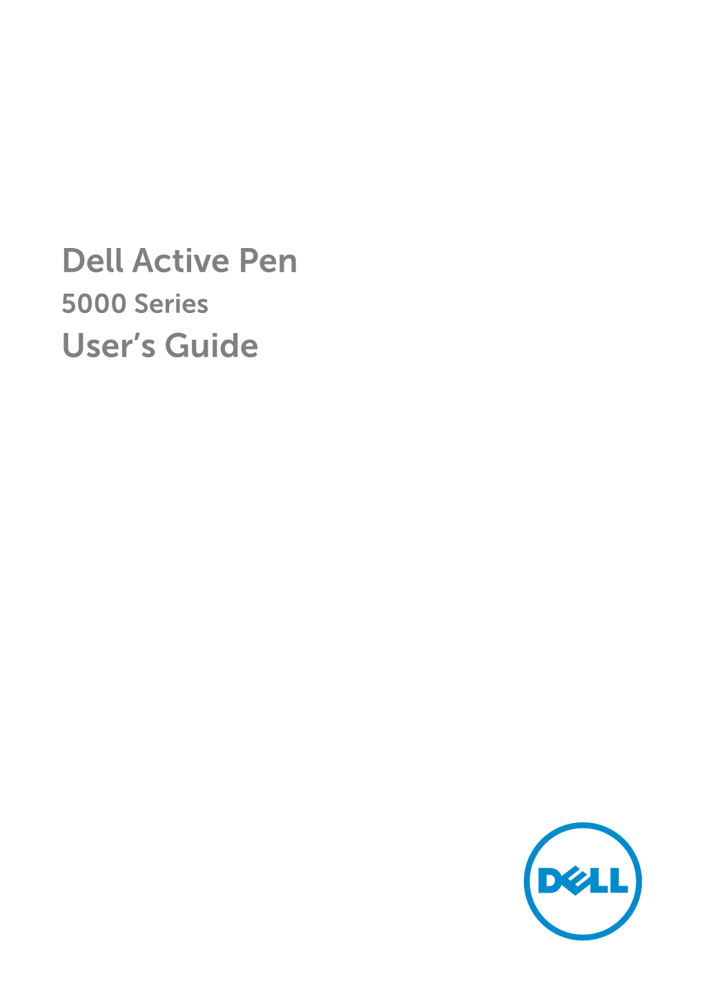 Dell Active Pen User's Guide