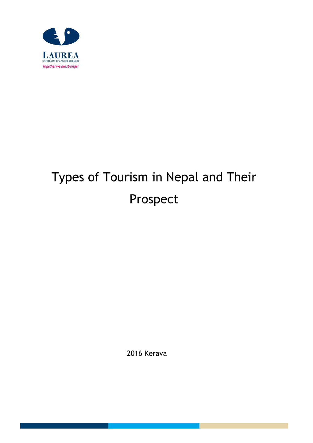 Types of Tourism in Nepal and Their Prospect