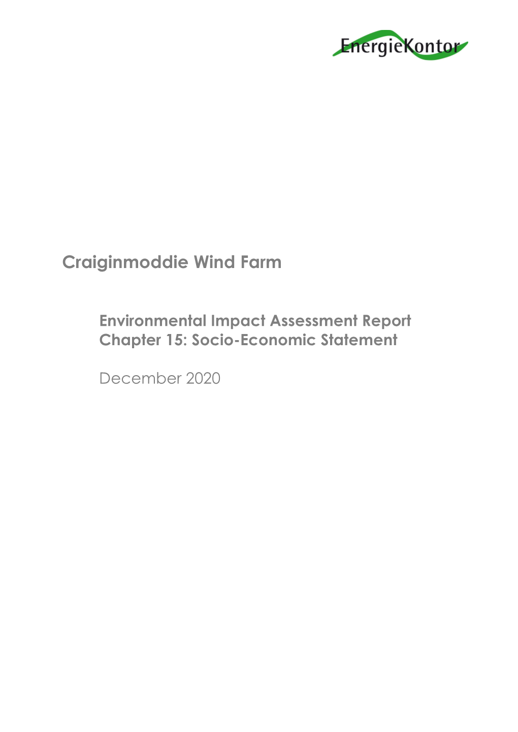 Craiginmoddie Wind Farm