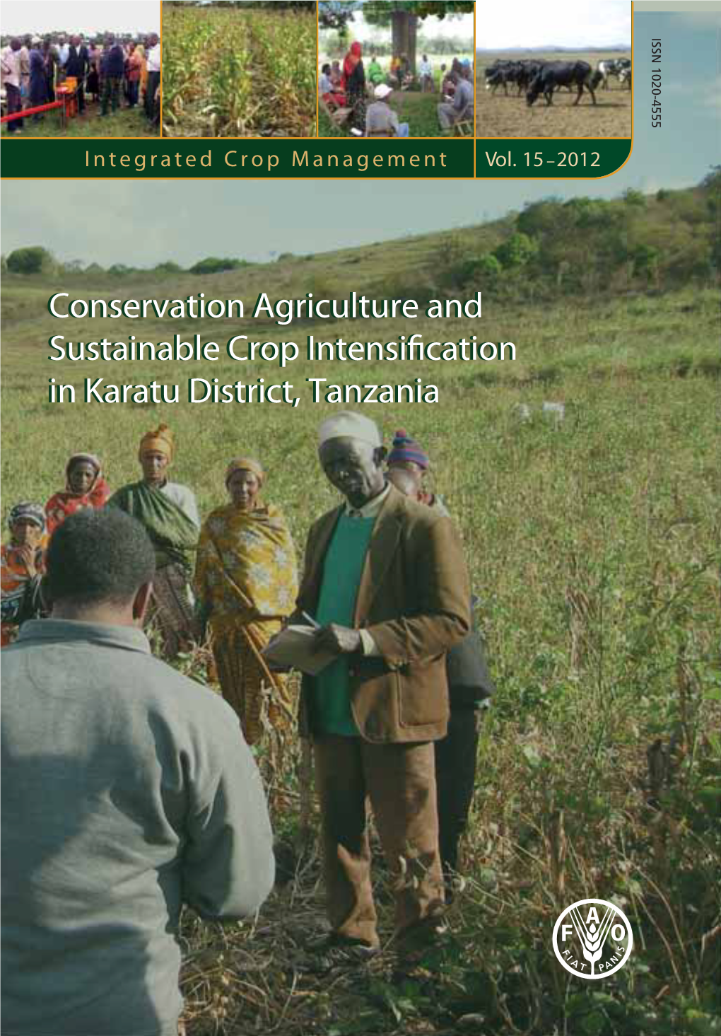 ICM 15. Conservation Agriculture and Sustainable Crop Intensification in Karatu District, Tanzania