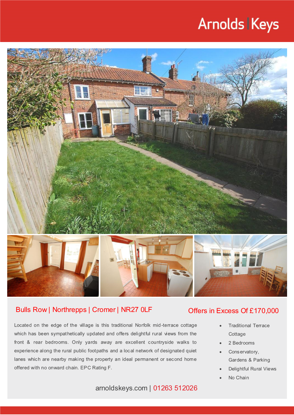 Northrepps | Cromer | NR27 0LF Offers in Excess of £170,000