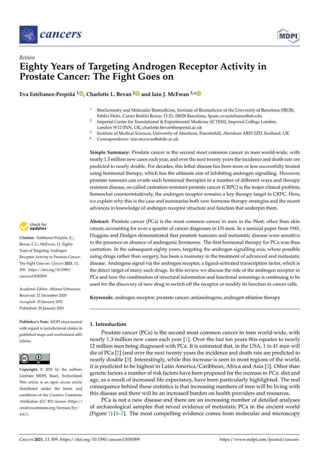 Eighty Years of Targeting Androgen Receptor Activity in Prostate Cancer: the Fight Goes On