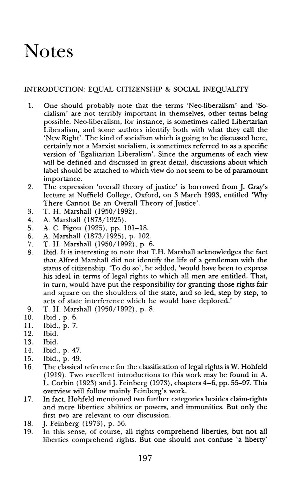 Introduction: Equal Citizenship & Social