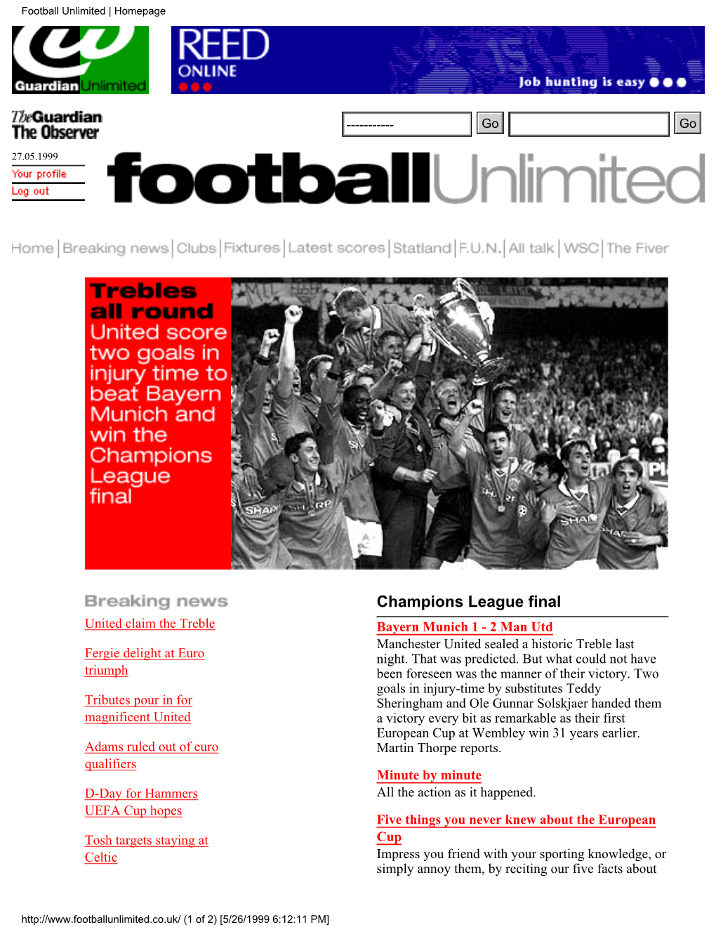 Football Unlimited | Homepage