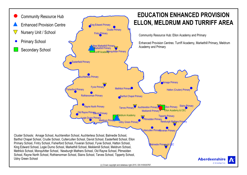 Education Enhanced Provision Ellon, Meldrum and Turriff Area