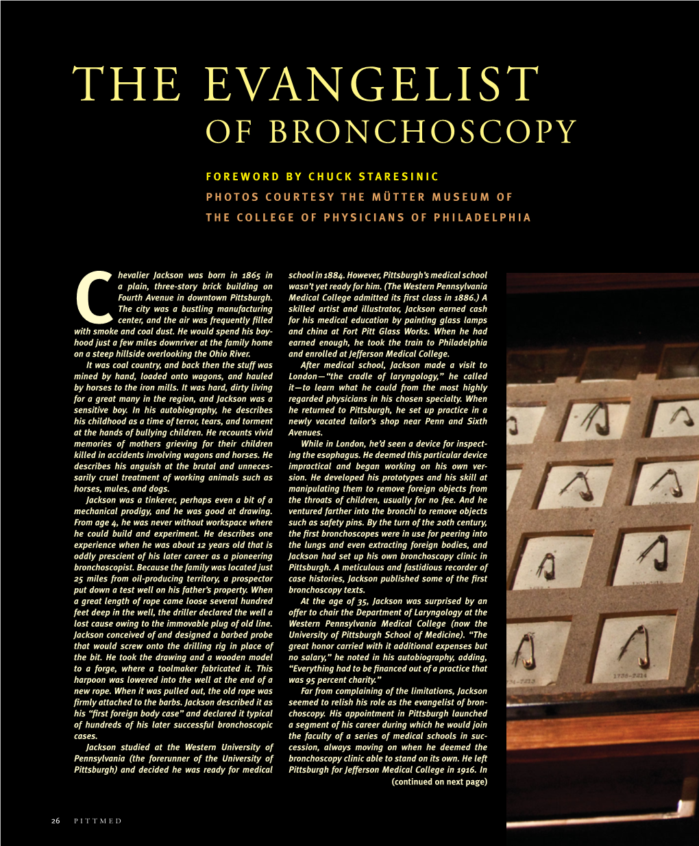 The Evangelist of Bronchoscopy