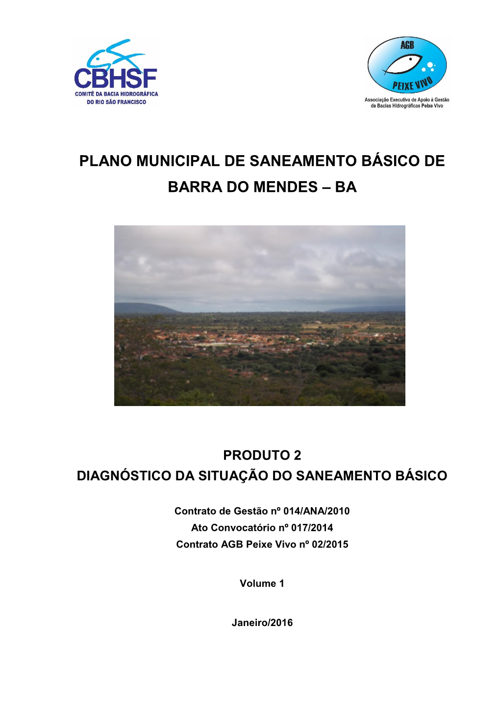 Plano Municipal De Saneamento Básico De Barra Do Mendes – Ba