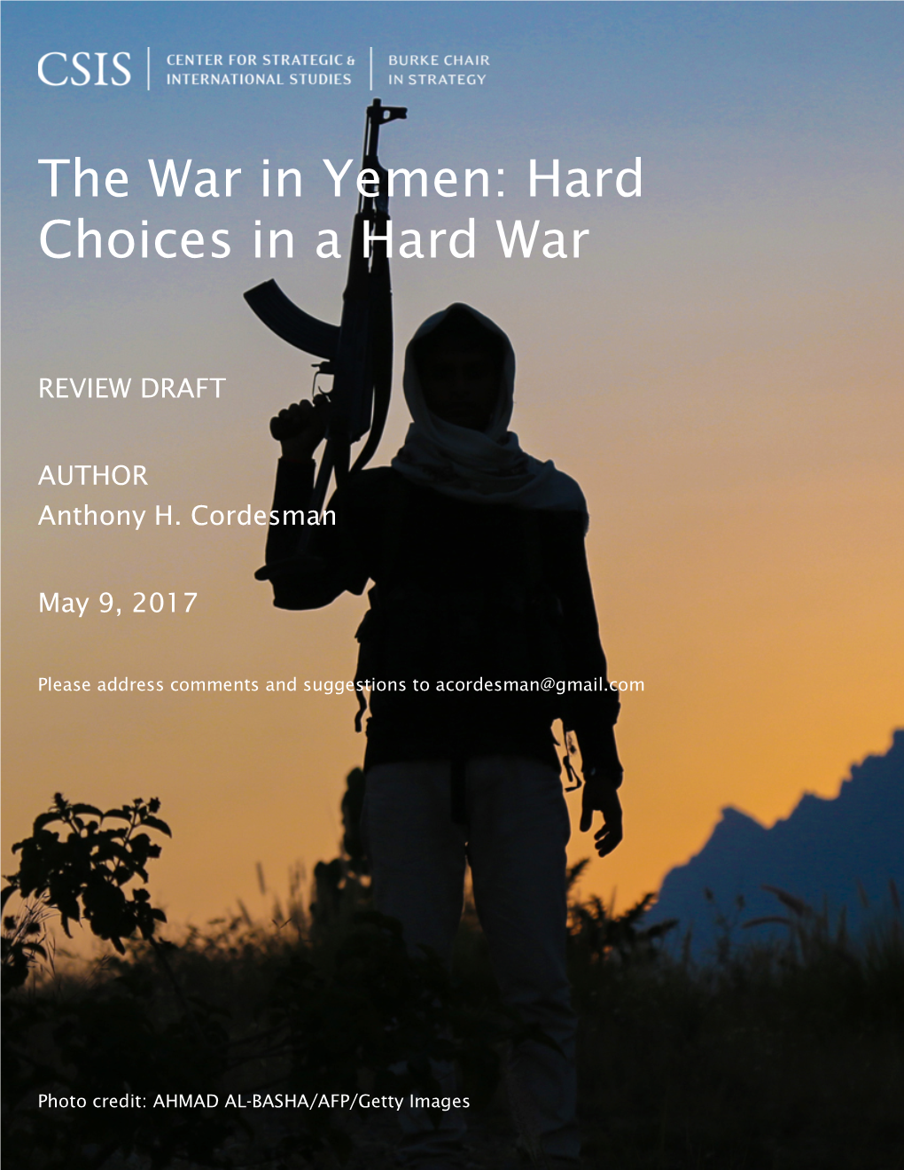The War in Yemen 7.5.17 1