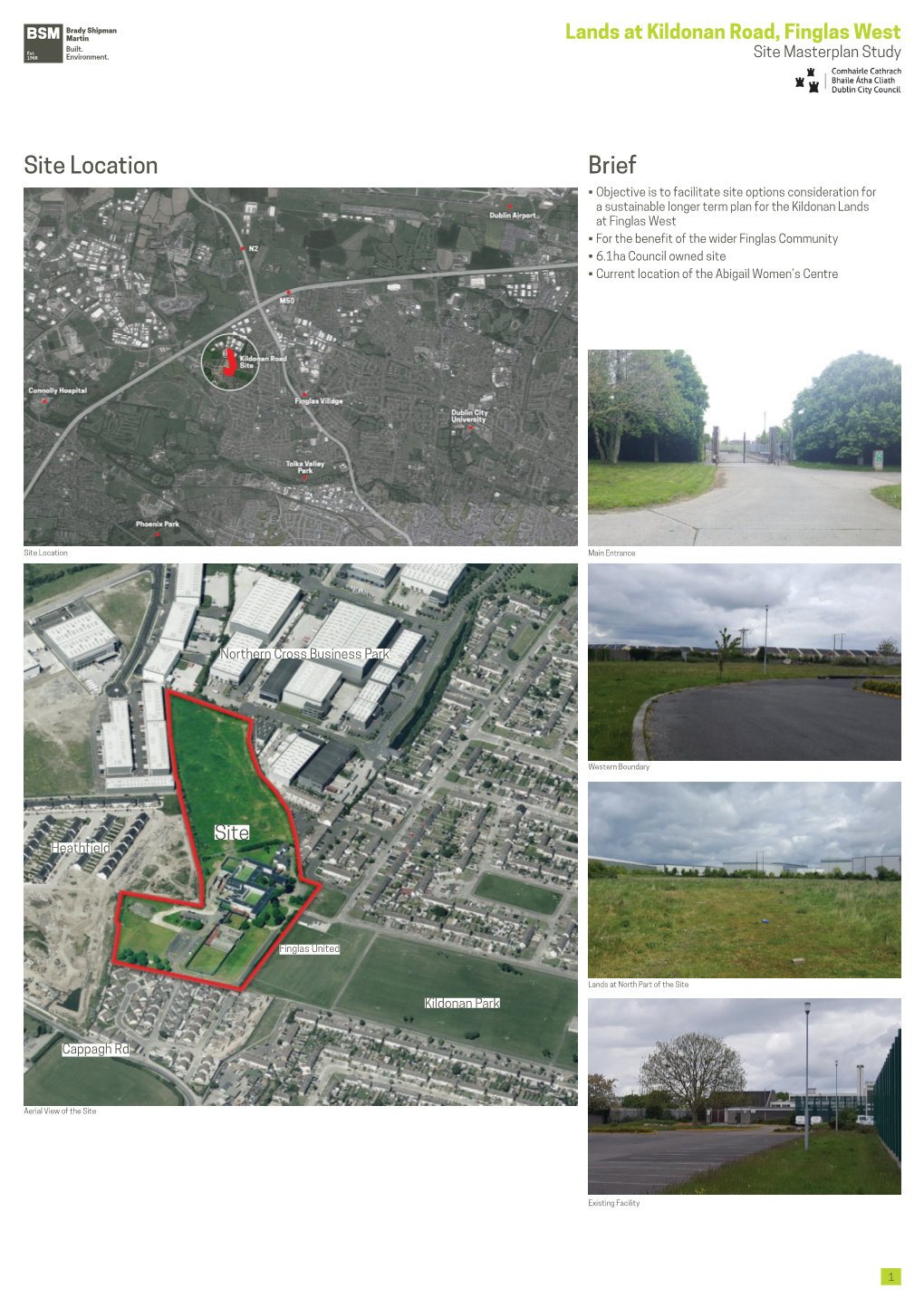 Lands at Kildonan Road, Finglas West Site Masterplan Study
