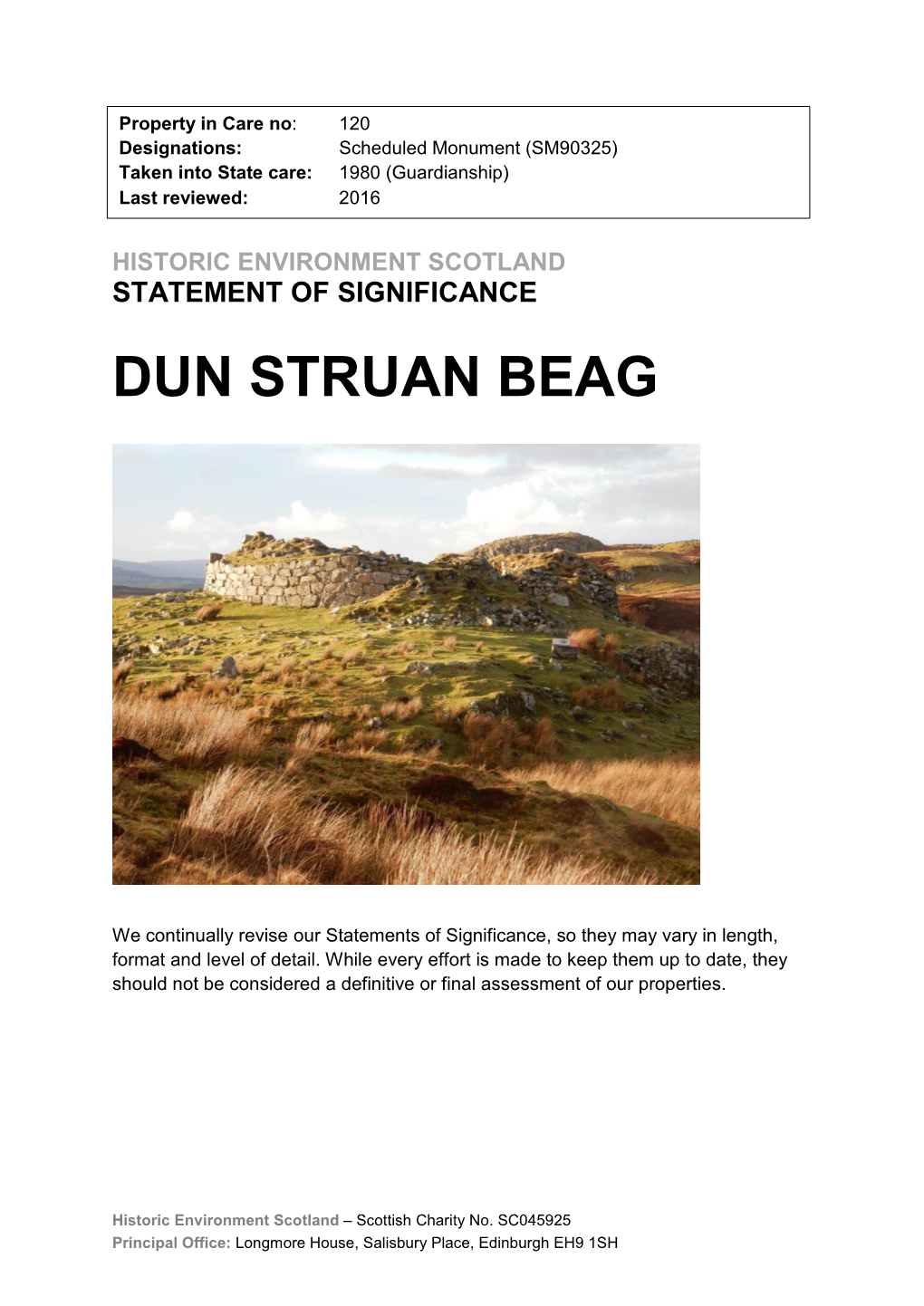 Dun Struan Beag