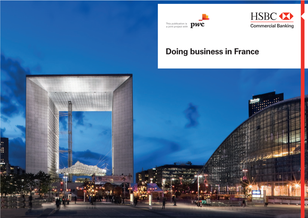 Doing Business in France Contents
