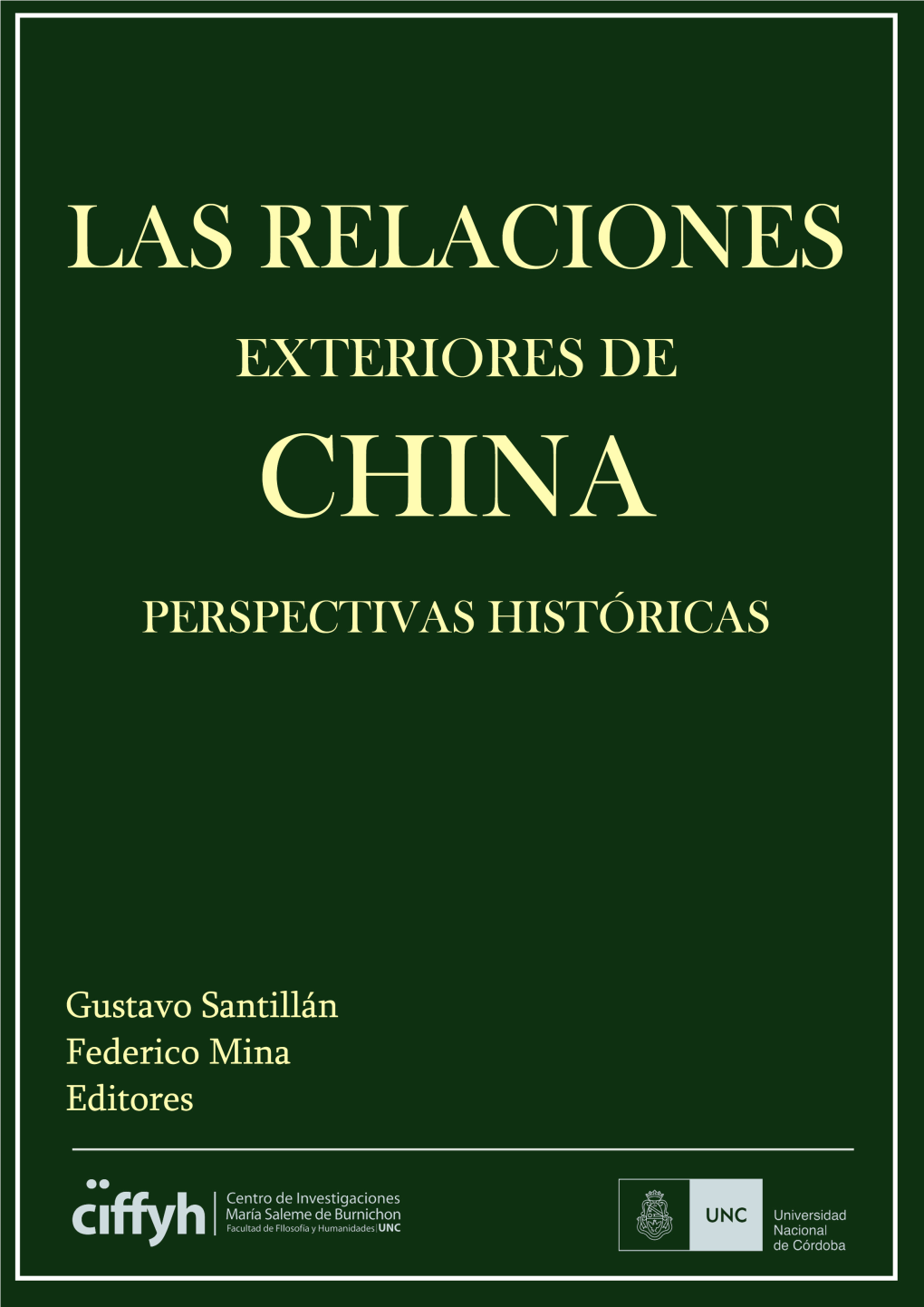 Las Relaciones Exteriores De China Perspectivas Históricas Modificado-Julio