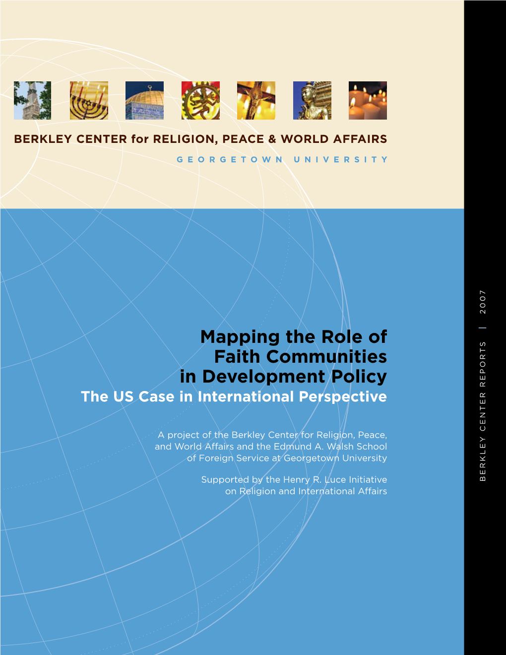 Mapping the Role of Faith Communities in Development Policy the US Case in International Perspective