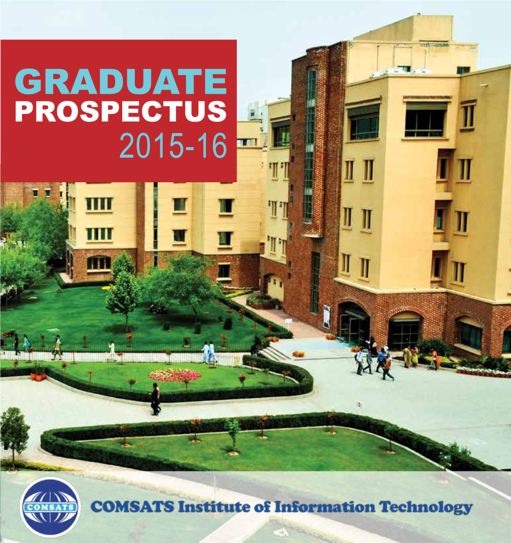 Graduate Prospectus 2015-2016